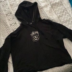 Stüssy Cropped Hoodie XS